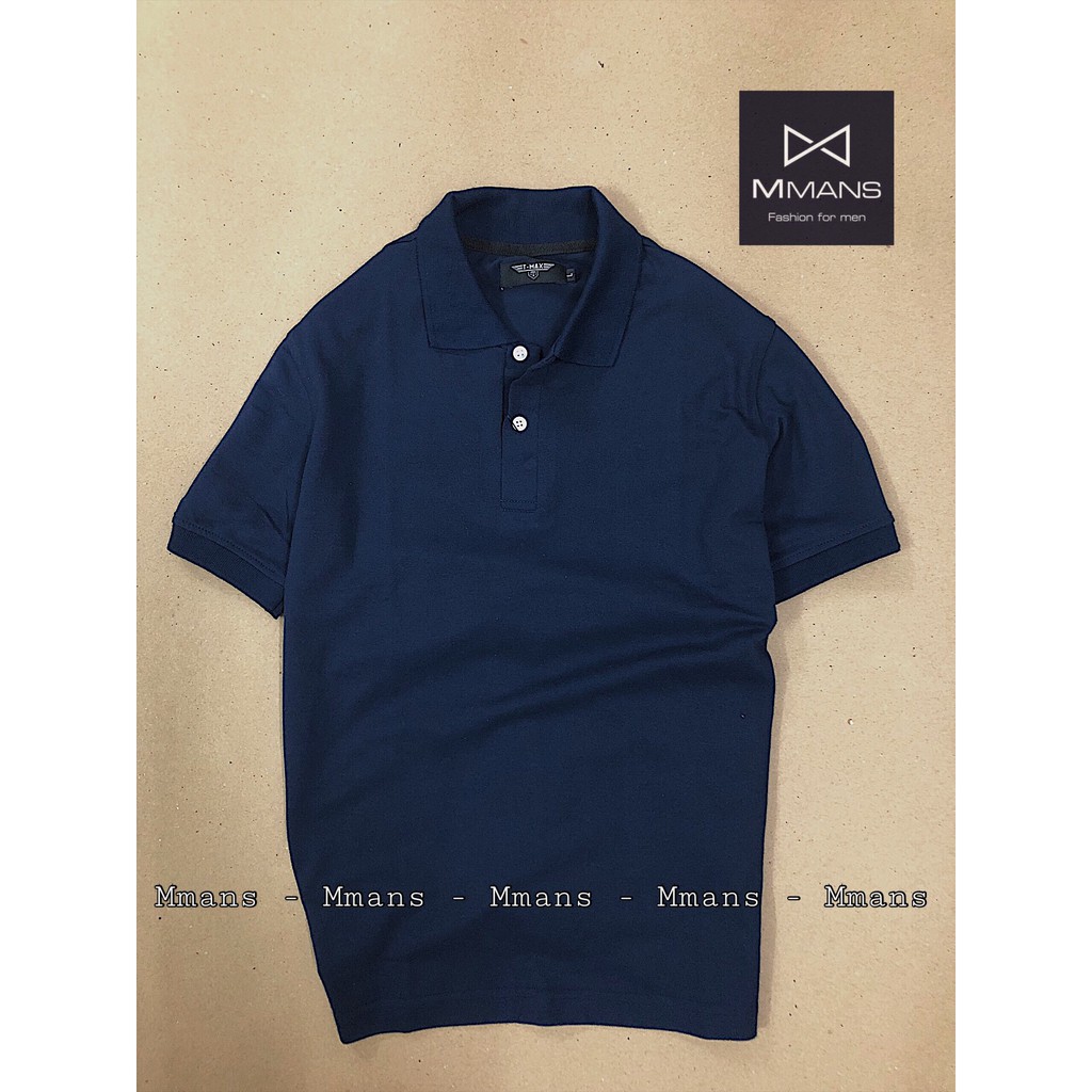 Áo phông PL cổ bẻ dệt cá sấu chất thun cottong mát, co giãn tốt dáng ôm body giá tốt | BigBuy360 - bigbuy360.vn