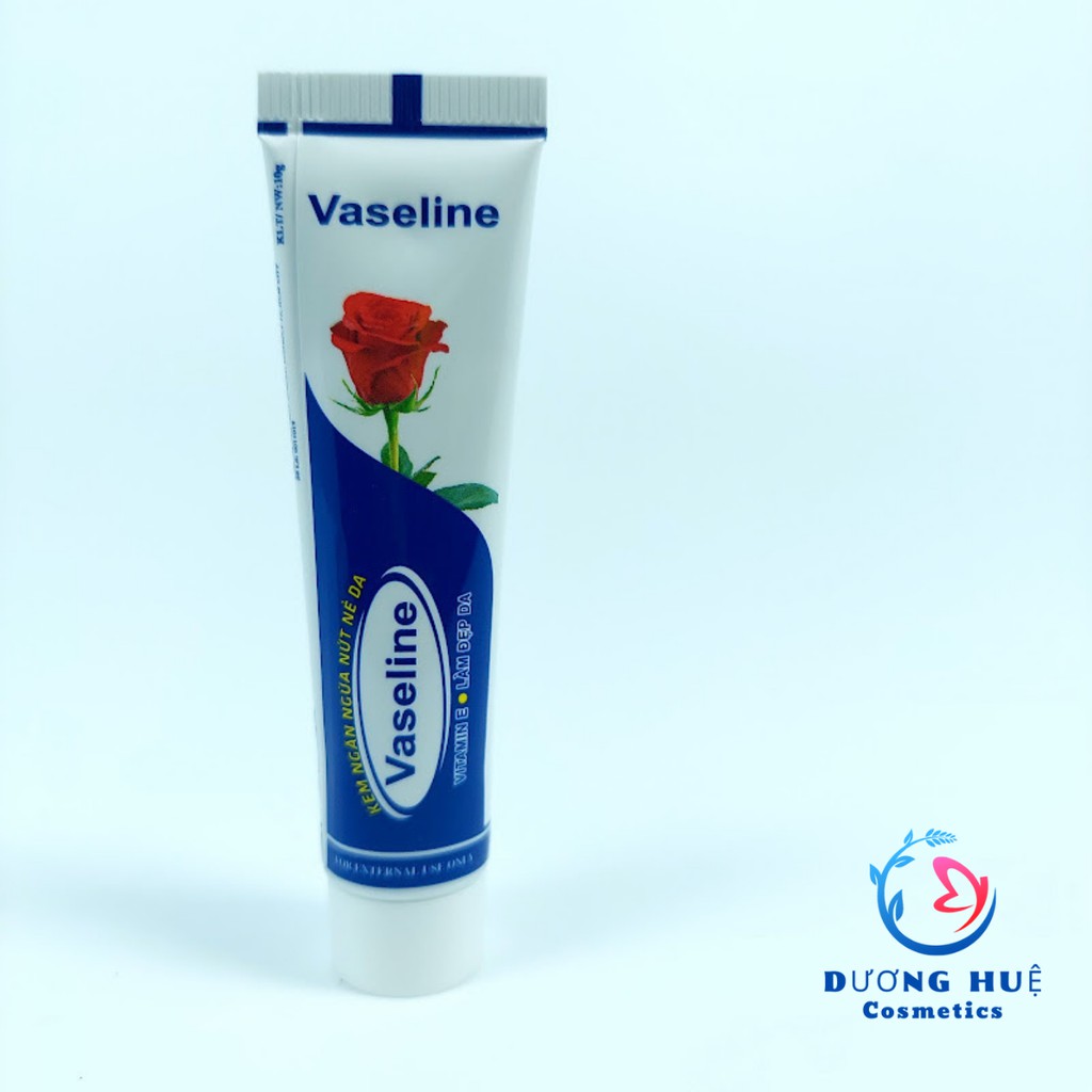 Kem ngăn ngừa nứt nẻ da Vaseline hoa hồng tuýp 10g (Chính hãng)