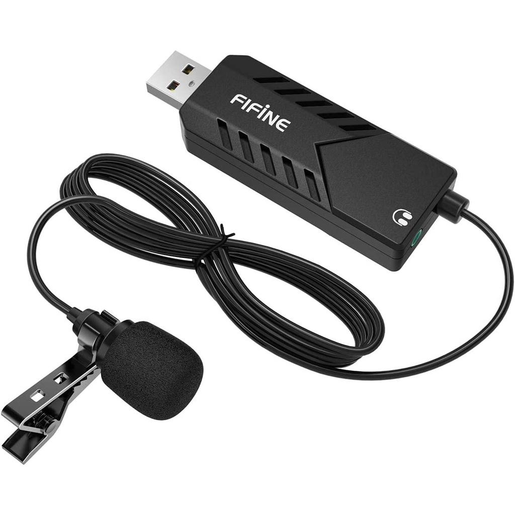 FIFINE K053 - Micro Thu Âm Cổng USB-A Dành Cho PC/Laptop - Hàng Chính Hãng/Bảo Hành 12 Tháng