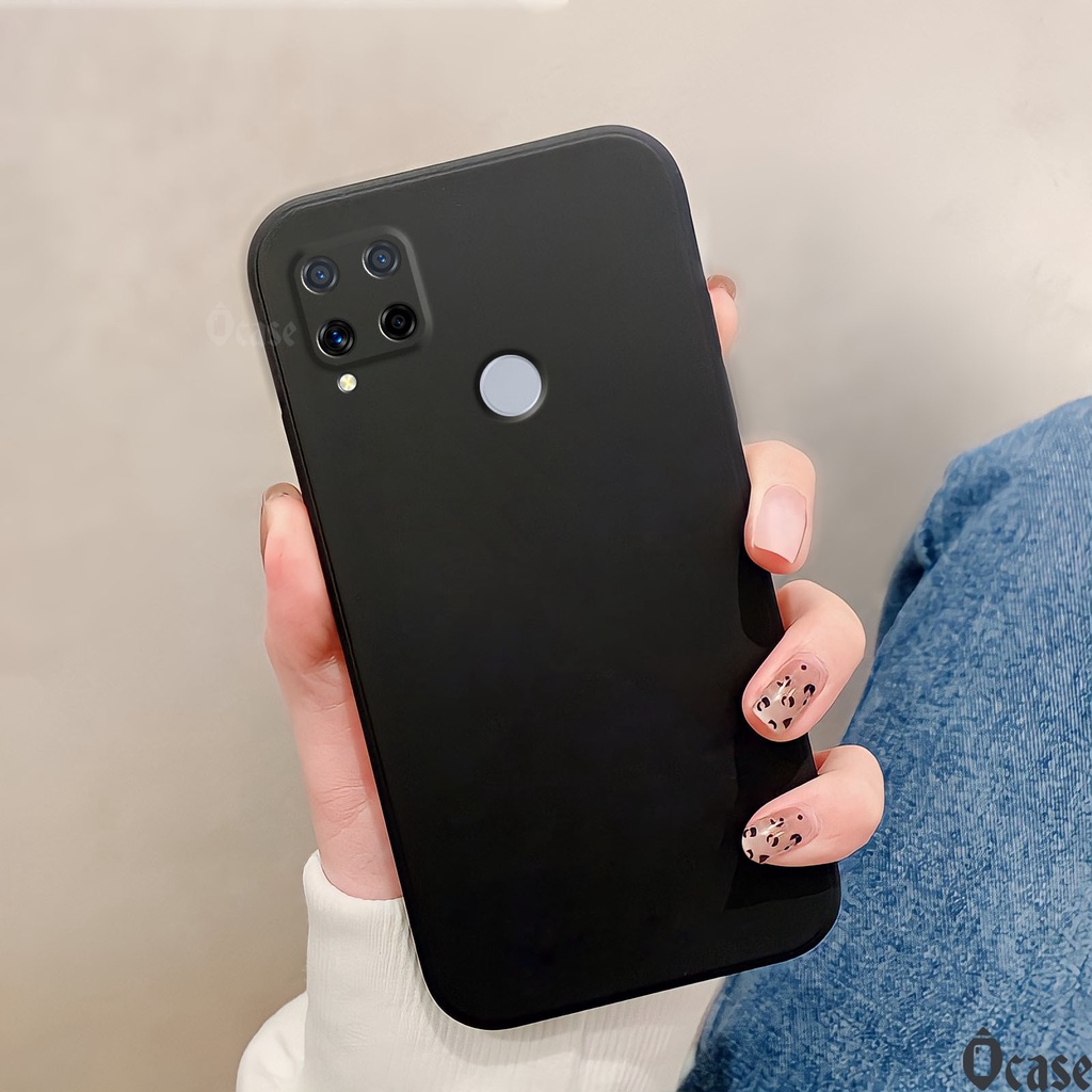 Ốp lưng Realme C15 in hình Nasa  vũ trụ  cạnh viền vuông có bảo vệ camera
