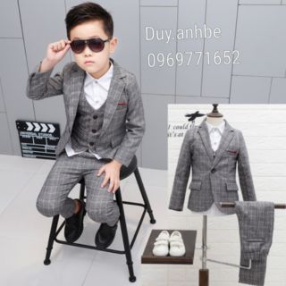 Bộ vest bé trai