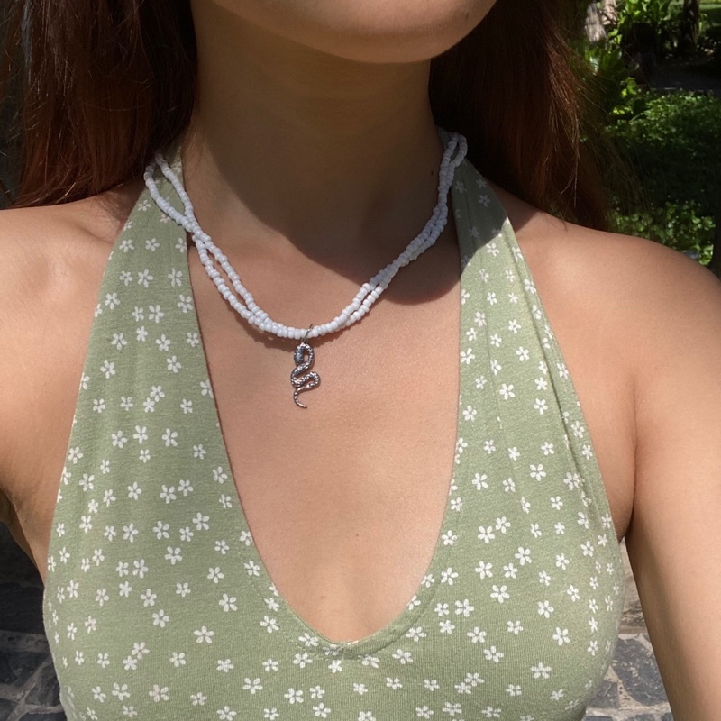 [197-199] Vòng cổ hai dây mặt charm