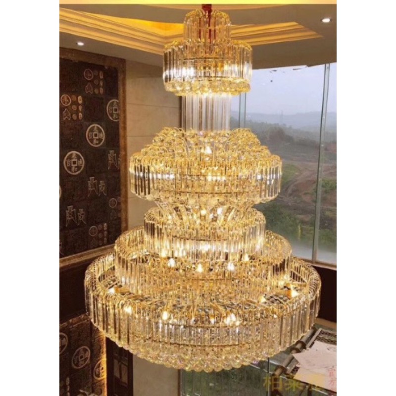 Đèn Chùm Pha Lê k9 thả nhập khẩu