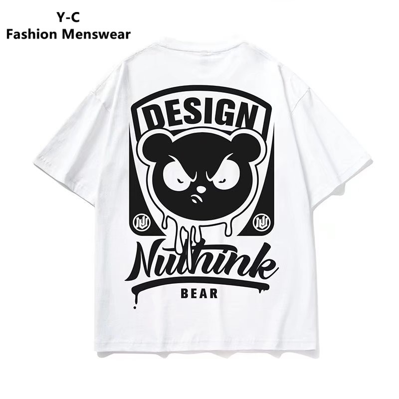 Áo Thun Tay Ngắn In Họa Tiết Thời Trang Mùa Hè Cỡ Lớn M-8XL Phong Cách Hàn Quốc Cho Nam