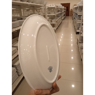 Set 2 dĩa oval 28/ 32 cm gốm sứ Minh Long