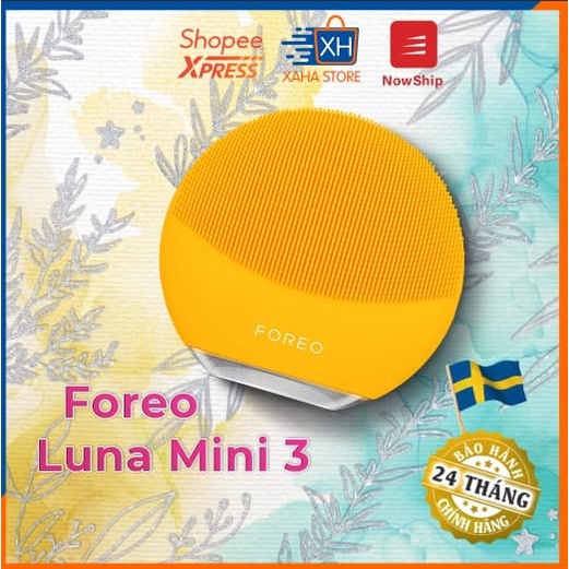 Máy rửa mặt Foreo Luna Mini 3 hàng chính hãng