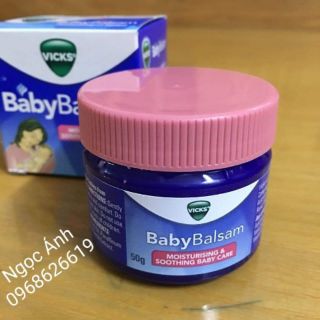 Dầu Bôi Ấm Ngực Vicks Baby Balsam