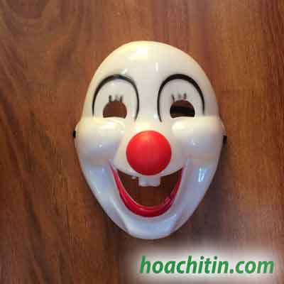 Mặt Nạ Hề Trắng Hóa Trang Halloween