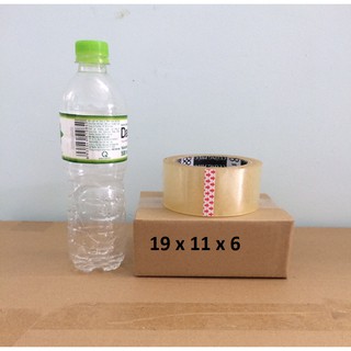 Hộp carton 19x11x6, số lượng: 50 hộp dùng đóng gói hàng