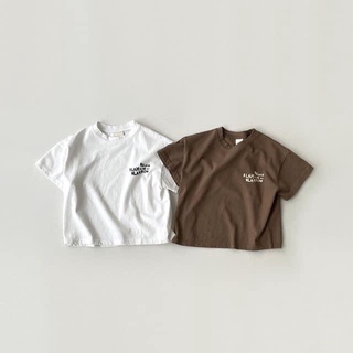 [LabeRy_nội địa Hàn_ made in Korea] Áo thun trơn chữ Bonito