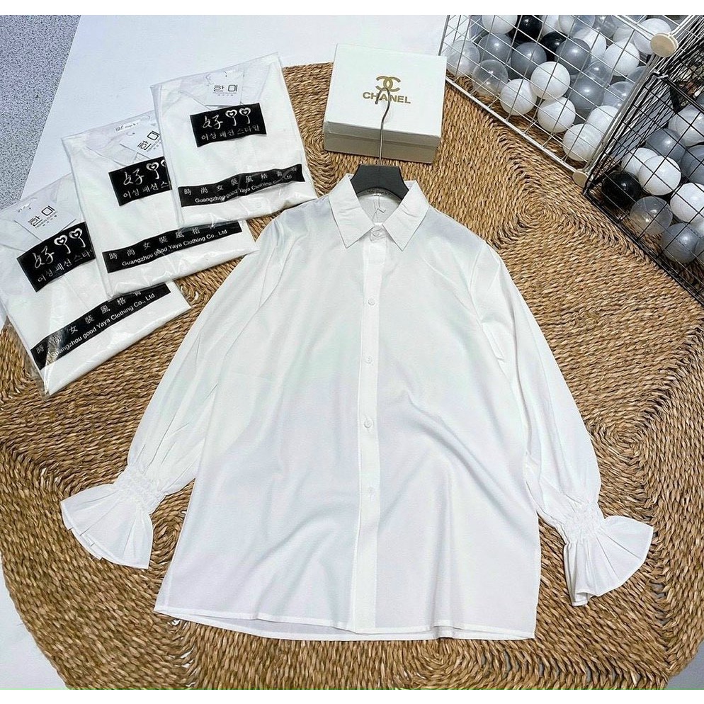 ÁO SƠ MI LỤA TRƠN VÀ BO CHUN | BigBuy360 - bigbuy360.vn