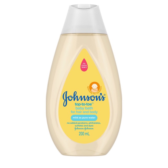 SỮA TẮM GỘI JOHNSON'S BABY TOP-TO-TOE 200ML