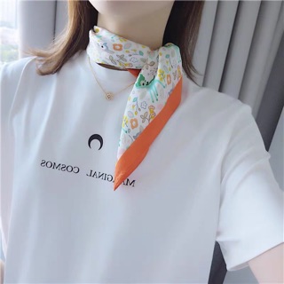 Khăn choành cổ lụa vuông size 70x70cm