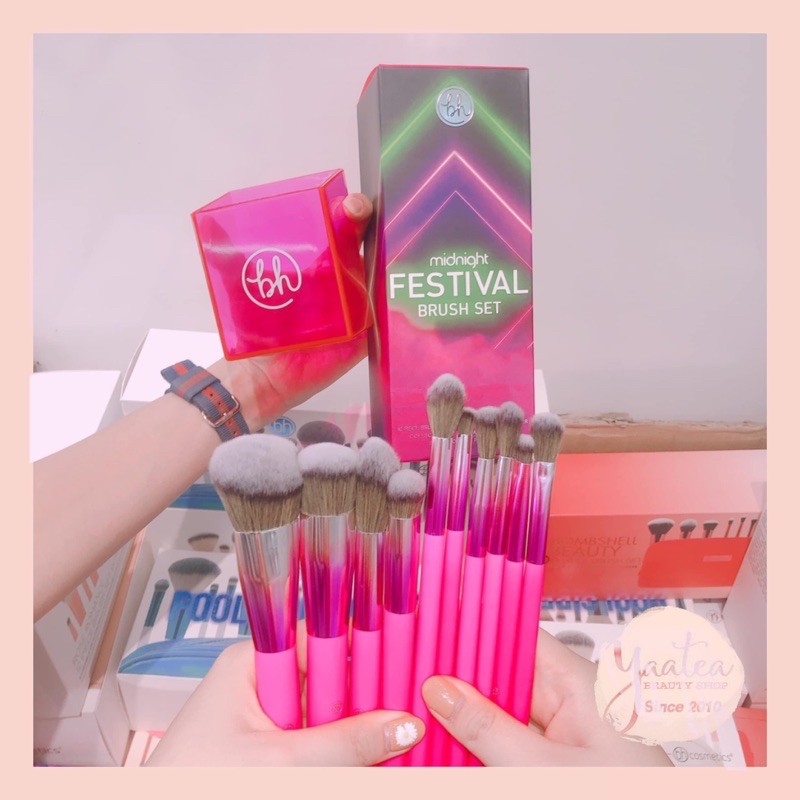 Bộ cọ BH Cosmetics Midnight Festival 10 cây