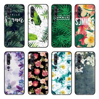 Ốp điện thoại TPU mềm hình lá hoa cho Xiaomi Mi Note 10 Pro/Mi CC9 Pro/CC9E/A3 Lite