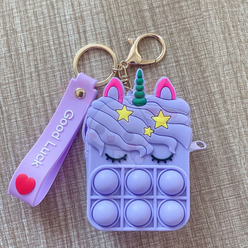 New zero wallet rodent killing pioneer Con kỳ lân Pop it  giá rẻ  ví tiền xu Messenger cái túi Túi đeo vai Push Bubble Sensory Fidget Giải phóng đồ căng thẳng