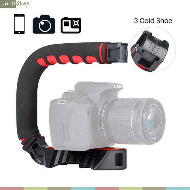 Tay cầm chống rung cho máy ảnh Ulanzi U-Grip Pro