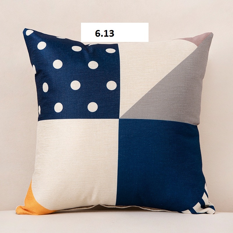 Vỏ gối tựa lưng, sofa trang trí nhà cửa, văn phòng, cửa hàng M6