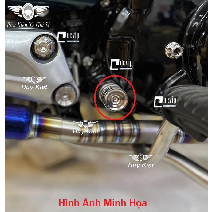 [Rẻ Vô Địch] Chụp Giò Đạp Inox 304 Salaya Thái Gắn Mọi Loại Xe 6100