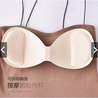 Áo Bra COTTON Dây Mảnh Dáng Lửng (2055)