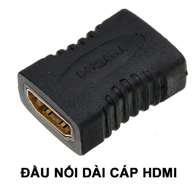 Đầu nối dài cáp HDMI hàng chuẩn lõi đồng mạ vàng. Báo giá 1 cái.