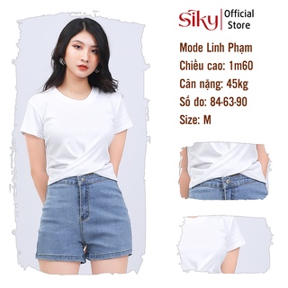 Áo croptop xoắn eo SIKY CR06
