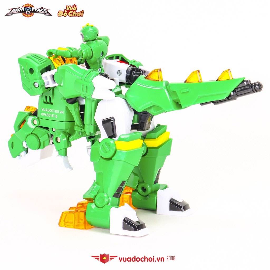 Lực Lượng Nhí 🛡 MINI FORCE 2 🛡 Khủng long T-Rex Tên lửa và siêu nhân Jacky nhanh nhẹn 🦸‍♂️