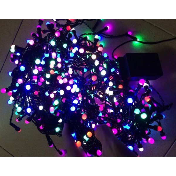 [Sale off 20%] Đèn nháy 50m bóng tròn bé  – 8 chế độ dùng trang trí nhà cửa, cây cối cực đẹp. | BigBuy360 - bigbuy360.vn