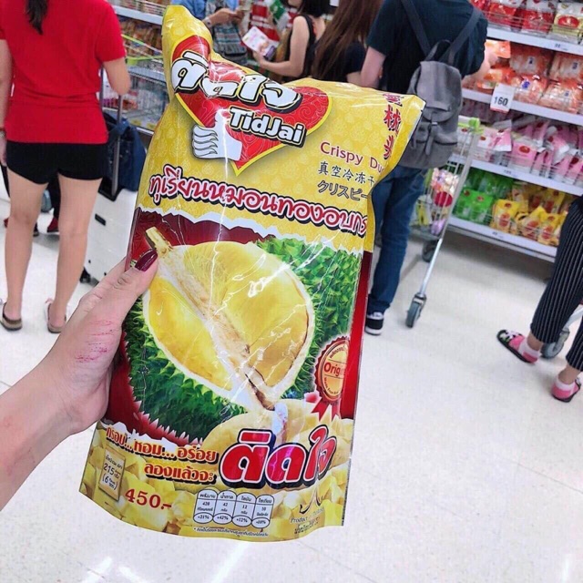 Sầu riêng sấy Thái Lan