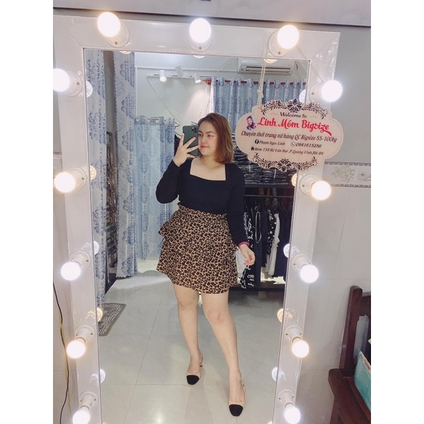CHÂN VÁY BÈO TẦNG BIGSIZE TKLINHMOM | BigBuy360 - bigbuy360.vn