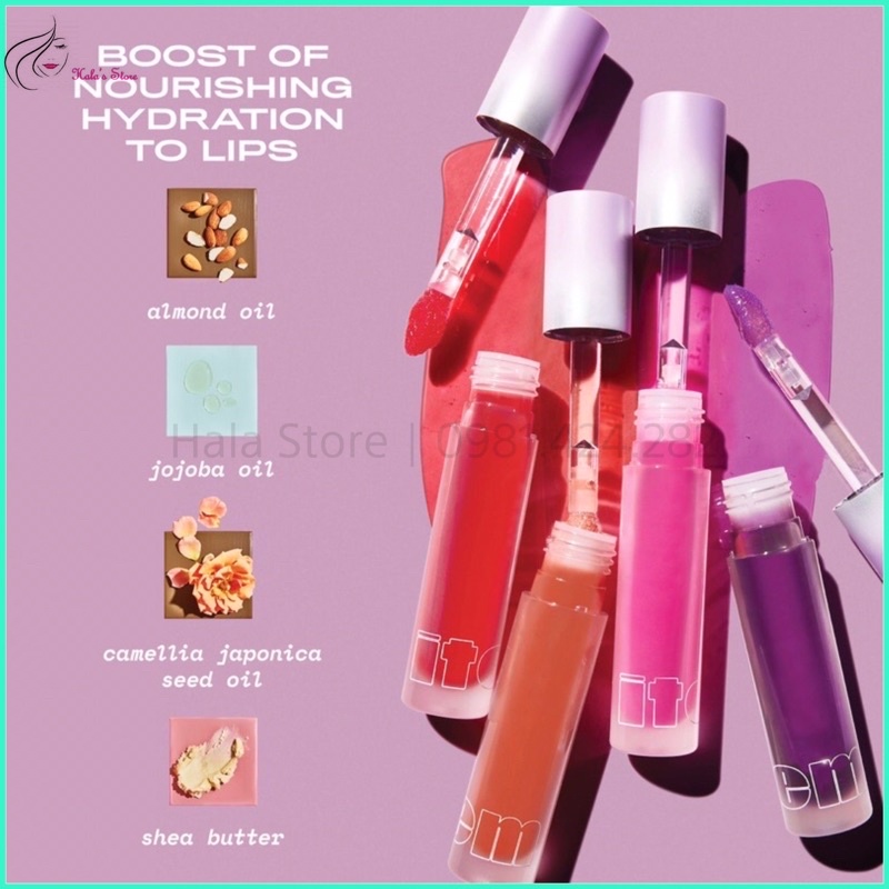 Son bóng dưỡng môi ITEM Beauty By Addison Rae Lip Quip Clean Moisturizing Lip Gloss