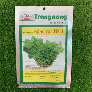 HẠT GIỐNG MỒNG TƠI TRANG NÔNG TN1