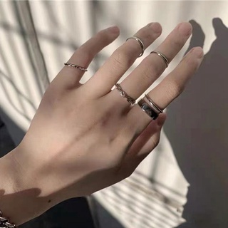 Set 7 Nhẫn Thời Trang Hàn Quốc Cho Nữ