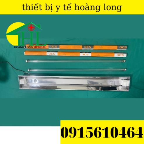 Đèn UV Đèn Cực Tia Tím Diệt Khuẩn Không Khí [COMBO Máng + Bóng UV 90cm ]