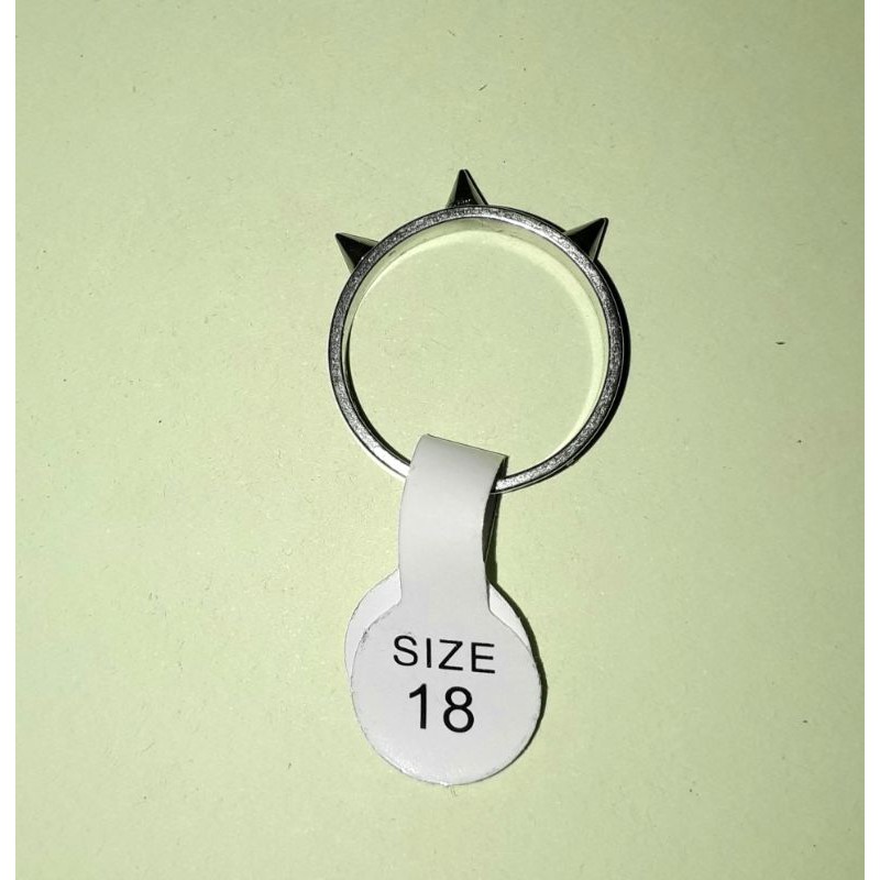 Một chiếc nhẫn đinh bằng thép không gỉ rất đẹp