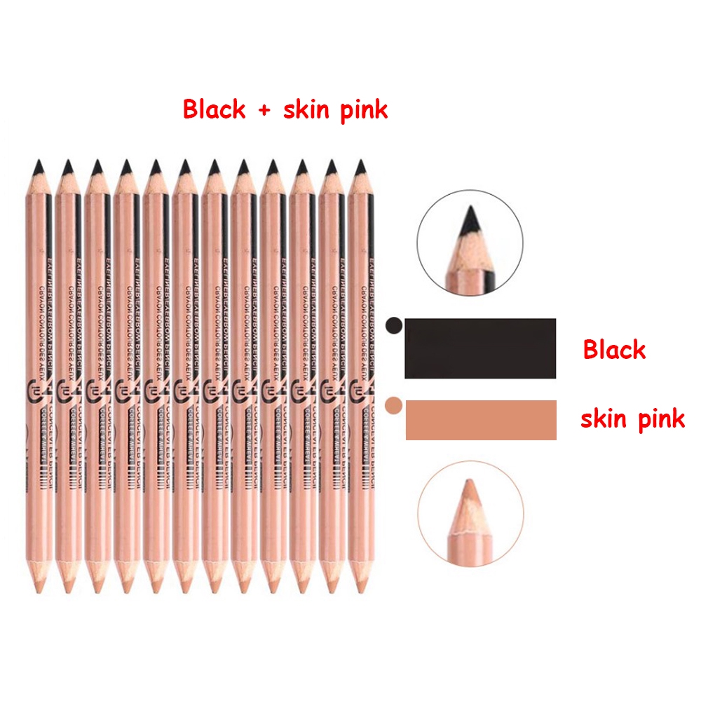 Bút kẻ mắt + che khuyết điểm 2 trong 1 bền màu chống nước