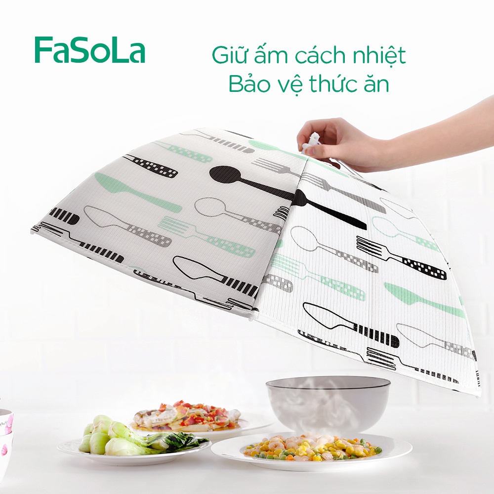 Lồng bàn gấp gọn, giữ nhiệt đậy thức ăn FASOLA FSLDZ-253