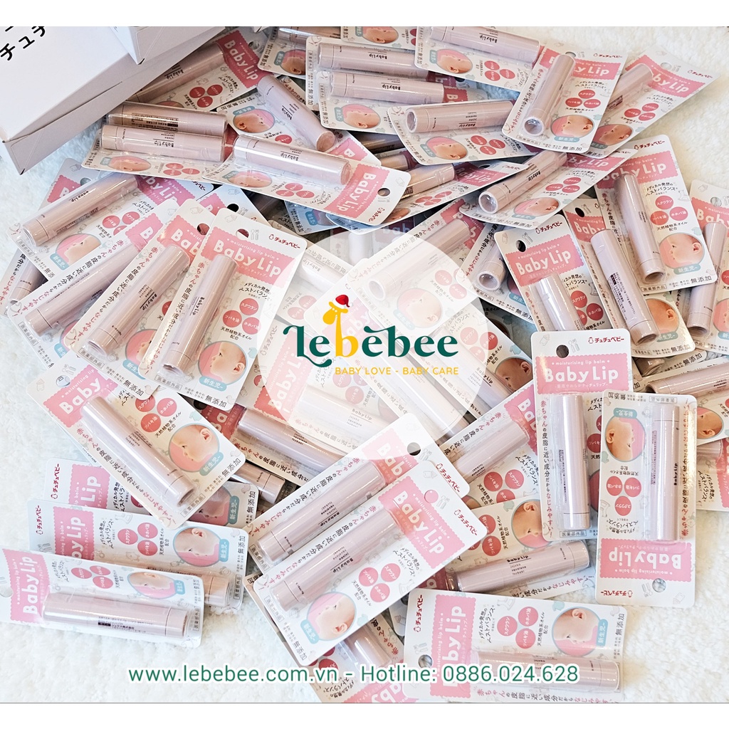 Son dưỡng môi Baby Lip Nhật Bản cho bé