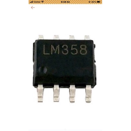 LM 358 dán dip 8 chân combo 10  con