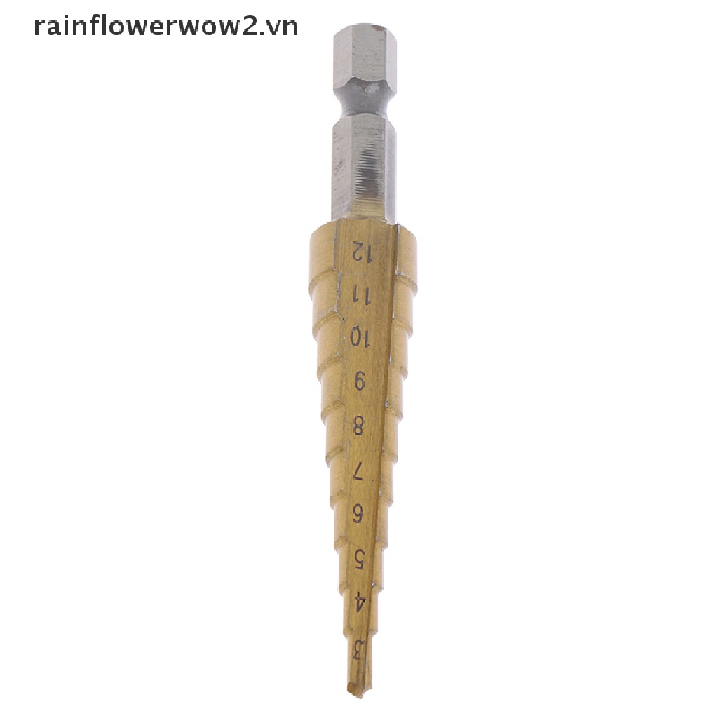 Mũi khoan bước hình lục giác bằng kim loại tiện dụng