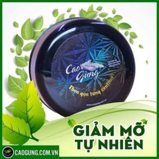 Cao gừng tan mỡ hiệu quả của thiên nhiên việt