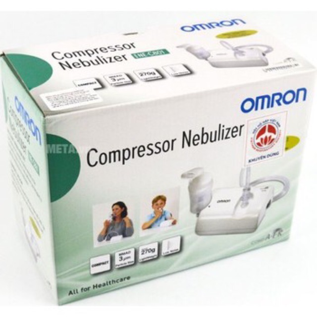 Máy xông mũi họng Omron NE-C801 (Hàng chuẩn)