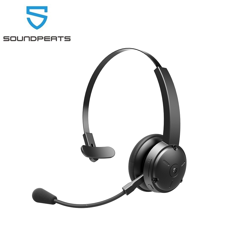 Tai nghe không dây Soundpets A7 Pro Bluetooth V5.2 chống hồn AI nói chuyện phát 40 tiếng cho chơi game / họp văn phòng