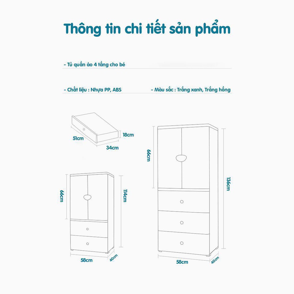 TỦ NHỰA CAO CẤP LOẠI 1 ( LẮP GHÉP GỌN NHẸ ) Mẫu mới 2021