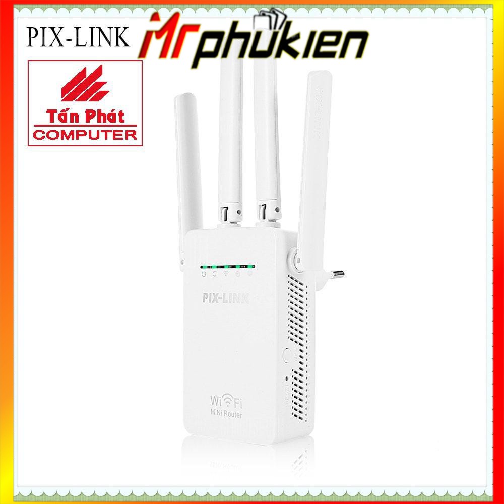 Thiết Bị Kích Sóng Wifi Kiêm Chức Năng Router PIX-LINK WR09 Chuẩn Wireless-N - MrPhukien