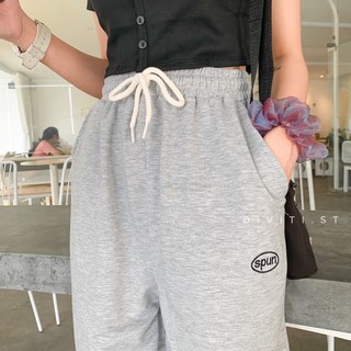 QUẦN NỈ THÊU SPUN