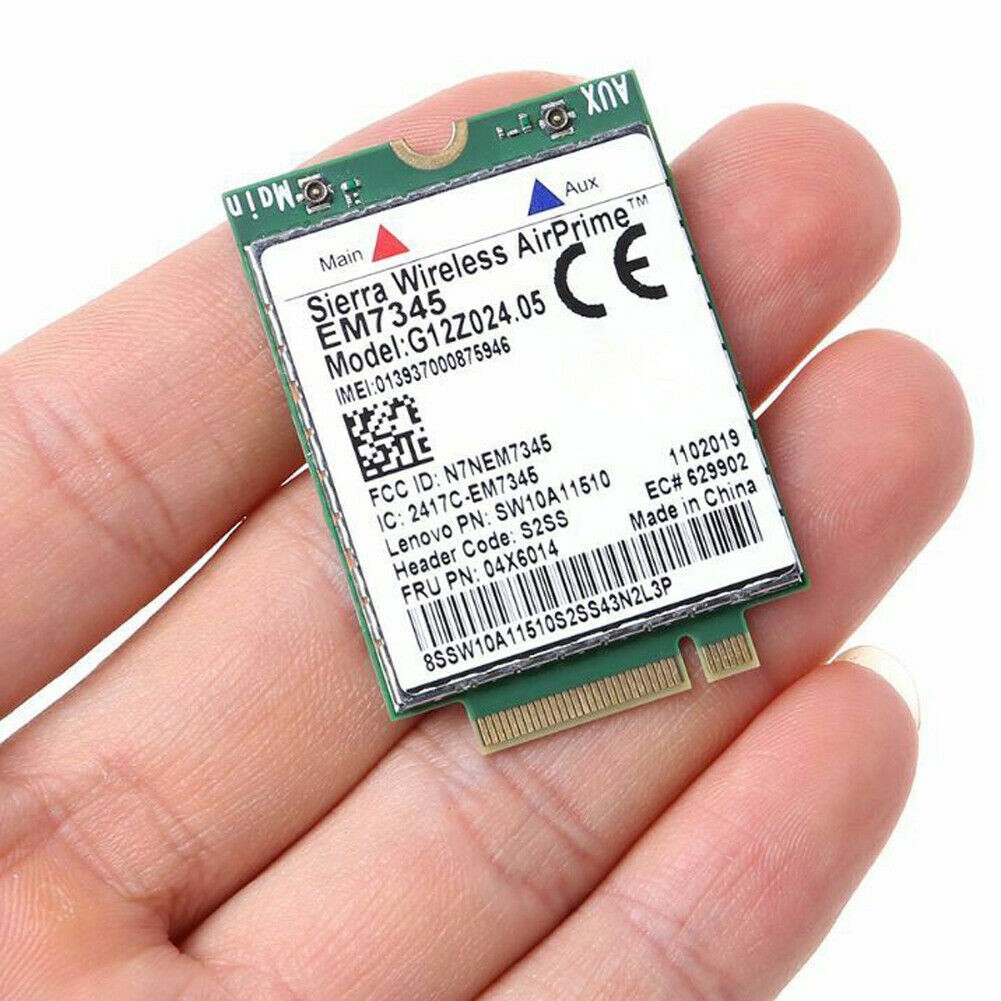Card Mạng Không Dây Cho Lenovo Em7345 Lte 4g Module Frui: 04x6014 T450 X250 X240 T440 L440 X1 | BigBuy360 - bigbuy360.vn