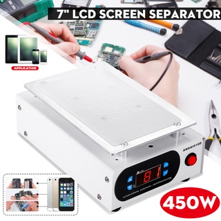 Máy làm nóng màn hình lcd 220v / 110v 7 inches cho điện thoại