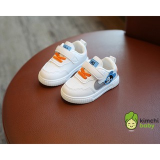 Giày Thể Thao Mickey Cho Bé Trai Bé Gái Quai Dán Đế Mềm KICHIBA GCC11
