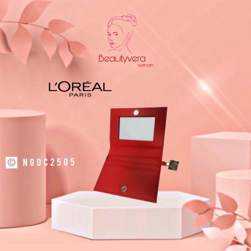 Ví gương da tổng hợp L'Oreal Paris